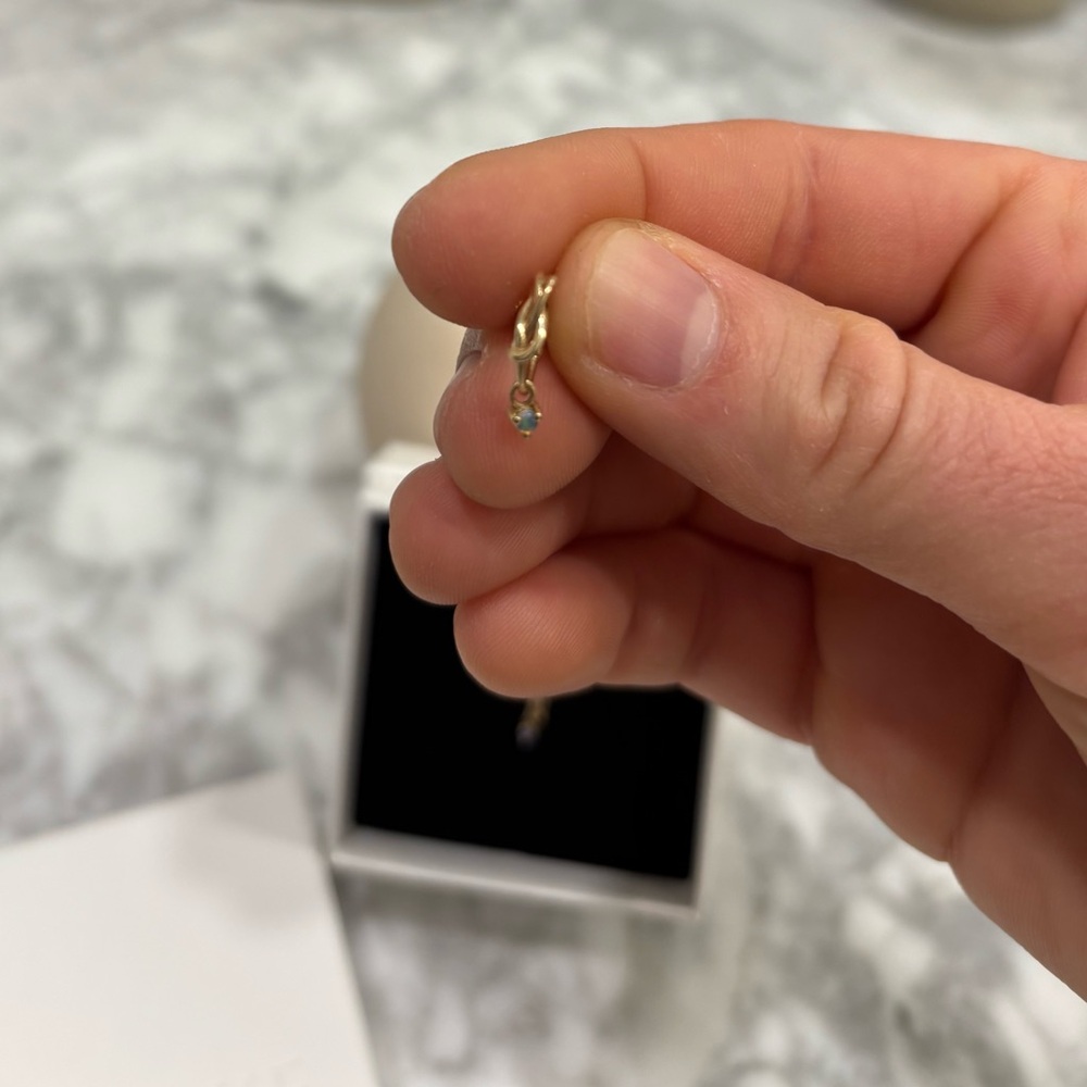 Wwake Gentle Practice Opal Hoop
Earrings (Pair) - Picture 5 of 7